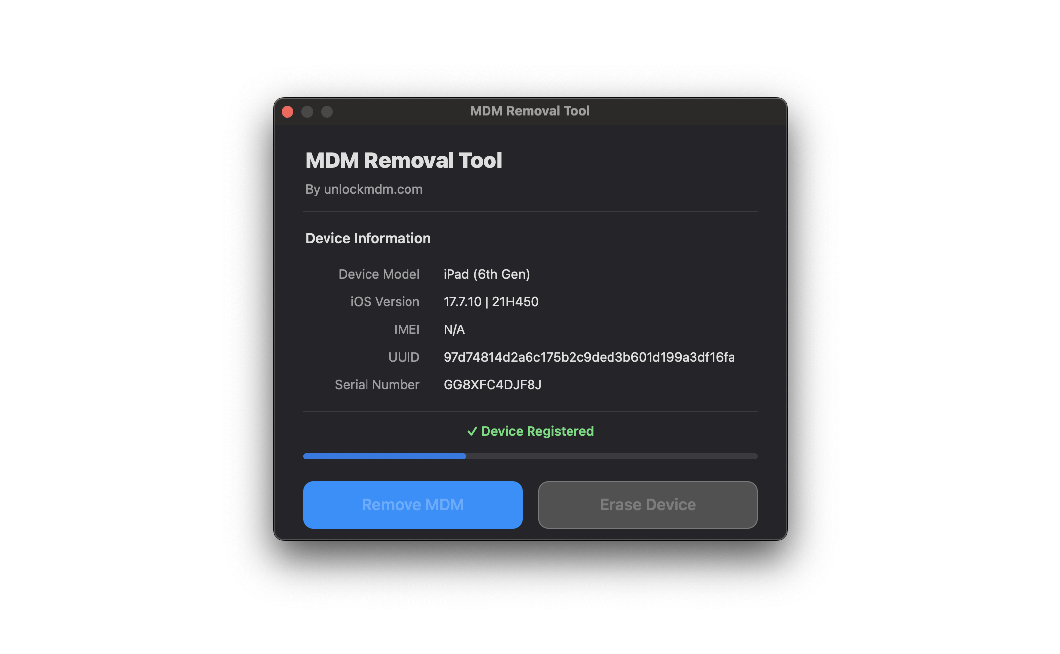 Start Bypass - MDM Removal Tool